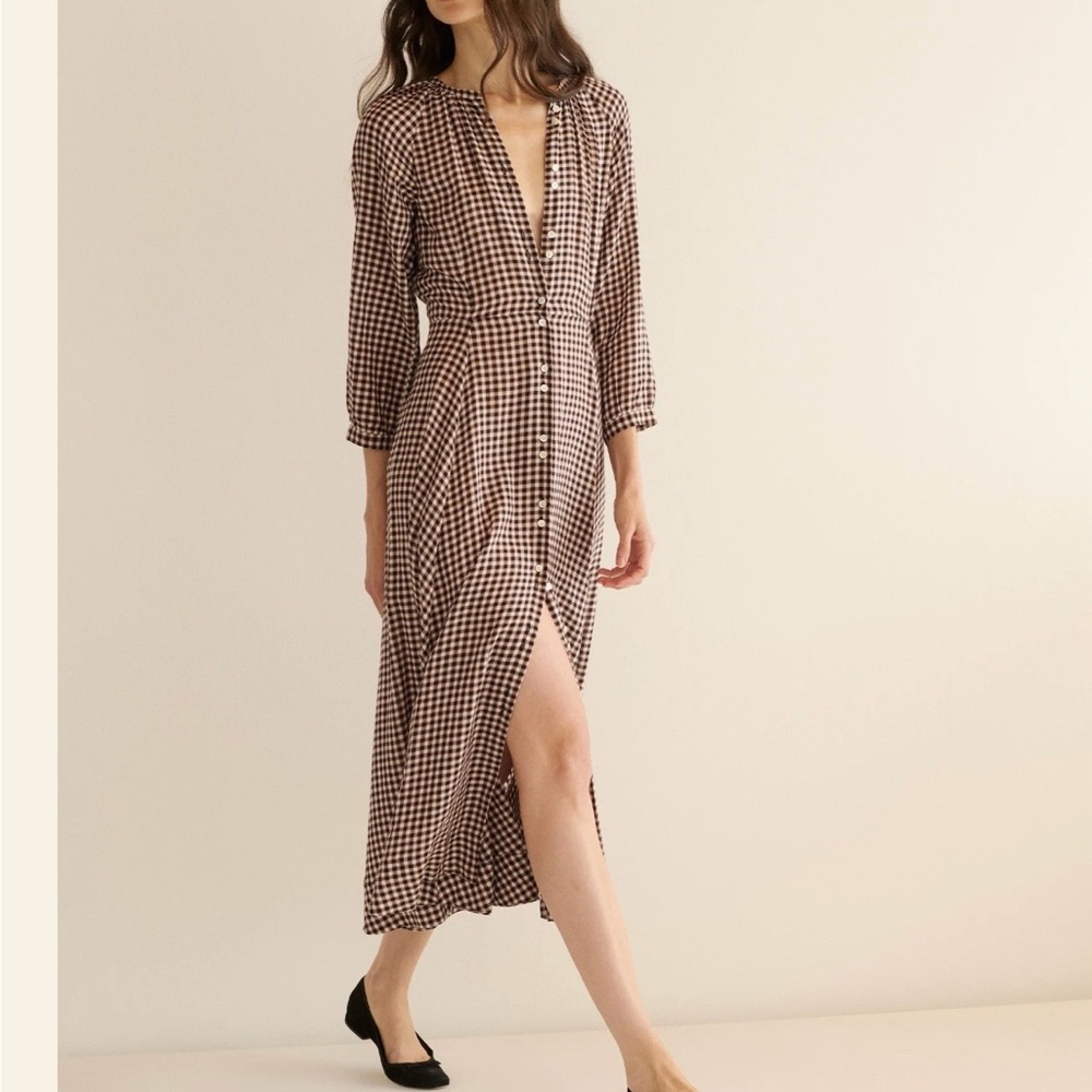 Doen Madelaine Dress - Delphine plaid